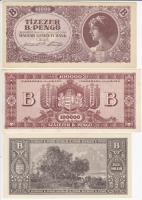 1946. 10.000BP + 100.000BP + 1.000.000BP + 10.000.000BP + 100.000.000BP T:I,I-