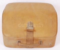 cca 1970 Működőképes Optima írógép eredeti tokkal / Typewriter