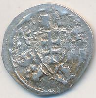 1172-1196. Denar Ag "III. Béla" hátlapi duplaveret T:2,2-
Huszár 69.,Unger I.: 101