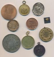 12db klf emlékérem, díjérem ás jelvény, közte Sakk és Birkózó díjérem, "Műegyetem Athletikai Fo...