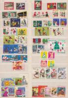 USA 1947-1972 108 db karácsonyi és Boystown levélzáró