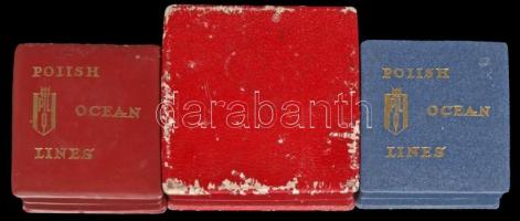 Lengyelország 1970. "40 éves az Atlanti óceánon keresztüli lengyel hajózás" ezüstözött Br ...