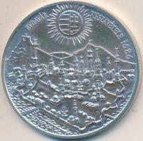 1986. 500Ft Ag "Budavár visszavétele 1686" T:BU