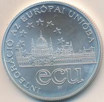 1995. 1000Ft Ag "Integráció az EU-ba-ECU" T:BU