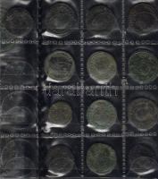 Róma/Császárság 72db kis és nagy bronz, 2db kis éremtartóban T:többségében 2, a többi 3