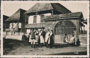 Székelyudvarhely, Székely kapu, folklór / gate, folklore