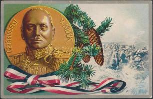 Alexander von Kluck, coin, ribbon, pine cone, soldiers s: M. Trübe (b)