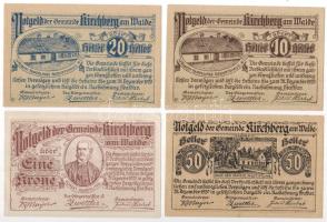 Ausztria/Kirchberg/Szükségpénz 10H,20H,50H,1Kr T:I