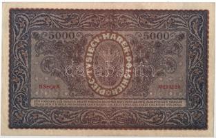 Lengyelország 1920. 5000M T:II Csak egyszer hajtva!