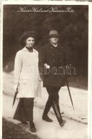 1911 Kaiser Karl und Kaiserin Zita als Brautpaar / Charles IV and Zita