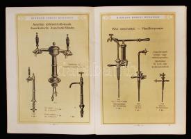 1928 Bp., Hirmann Ferenc Fémöntöde, Rézáru- és Vagónfelszerelés Gyár árjegyzéke képekkel, 624p