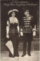 1914 Károly Ferenc József főherceg és Zita főhercegnő Budapesten / Erzherzog Karl und Erzherzogin Zita