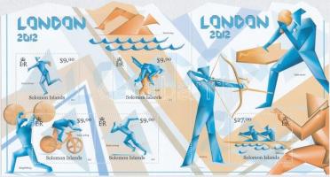 Olimpia London kisív, London Olympics minisheet