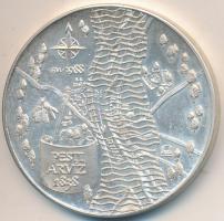 Fritz Mihály (1947-) 1988. "MÉE - Pesti árvíz / Wesselényi Miklós" Ag emlékérem (36g/0.835...