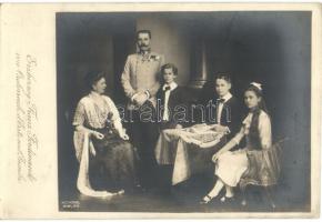 Franz Ferdinand and his family