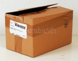 Ecet-olaj és fűszertartó rattan tartóban, jó állapotban, m:23 cm