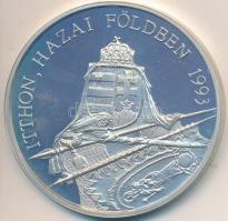 Bognár György (1944-) 1993. "Vitéz Nagybányai Horthy Miklós / Itthon hazai földben" Ag eml...