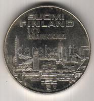 Finnország 1971. 10M "EMX" Ag T:2 eredeti tokban tanúsítvánnyal