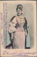 Magyar mágnásnő, ungarische Edeldame / Hungarian noble lady (cut)