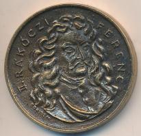 Borsos Miklós (1906-1990) 1981. "Sárospataki iskola - II. Rákóczi Ferenc 1531-1981" fém em...