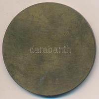 1948. "MDP - A Jó Munkáért Rákospalota" Br emlékérem dísztokban (59mm) T:2- repedések