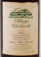1984 Villányi Hárslevelű a Magyar Állami Operaház ajándéka, 700 ml