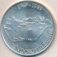 Bognár György (1944-) 1989. "20 éves a Magyar Éremgyűjtők Egyesülete / 1969-1989 Vándorgyűlései...