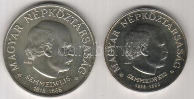 1968. 50Ft+100Ft Ag "Semmelweis" pár T:BU