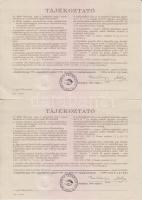 Budapest 1991. "Országos Kárrendezési és Kárpótlási Hivatal" kárpótlási jegye 1000Ft-ról, ...