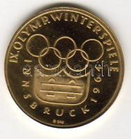 Ausztria 1964. "V.Olimpia-Innsbruck" Au zseton 3,52g T:BU