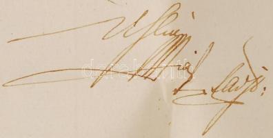 cca 1770-1840 9 db hivatalos levél és levélboríték két Helytartótanácsi levél kancellári aláírásokka...