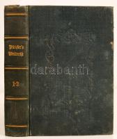 Pfeiffer, Ida: Meine zweite Weltreise. 1-4. Teil. Két kötetben. 4 fametszettel / In 2 volumes with 4 wood engravings. Wien, 1856. Carl Gerold's Sohn. Belül kissé elvált egészvászon kötésben / In full linen binding, slightly parted inside.