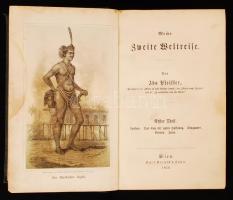 Pfeiffer, Ida: Meine zweite Weltreise. 1-4. Teil. Két kötetben. 4 fametszettel / In 2 volumes with 4...