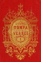 Tompa Mihály versei. I.-V. kötet (Komplett!) Pesten, 1858. Heckenast Gusztáv. 1. Dalok. Románczok. 2...