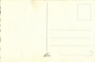 Baroque lady, Italian art postcard, Degami 854 s: Busi