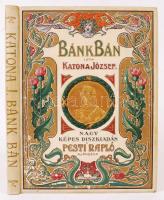 Katona József: Bánk bán. Dráma öt felvonásban. Csók István képeivel illusztrált díszkiadás. A Pesti Napló ajándéka előfizetőinek. Bp., 1899, Pesti Napló. Kiadói aranyozott, festett egészvászon kötés, festett lapszélek, illusztrált, belül a gerincnél enyhén szakadt, jó állapotban.