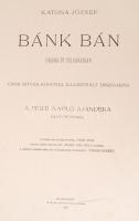 Katona József: Bánk bán. Dráma öt felvonásban. Csók István képeivel illusztrált díszkiadás. A Pesti ...