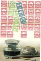 A Magyar Kir. Posta bélyegei / Hungarian postal stamps