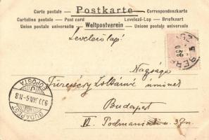 New Year, pig riding devils; Collection 'Vlan' Nr. 238