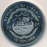 Libéria 2001. 10$ "Szabadság pillanatai-Női egyenjogúság 1866" multicolor T:PP Liberia 2001. 10 Dollars "Moments of Freedom-Equal rights for women 1866" multicolor C:PP