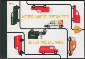 Europa CEPT Postal vehicles stampbooklet, Europa CEPT Postai járművek bélyegfüzet