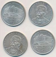1993-1994. 200Ft Ag "MNB" (2x) + "Deák" (2x) T:vegyes