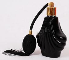 2 db parfümös üveg jó állapotban, m: 12 cm, 9 cm