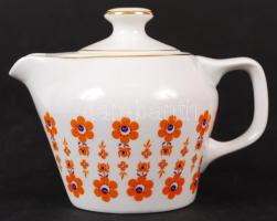 2 db kávés csésze csészealjjal, 1 db kávéskanna tetővel, 1 db tejszínkiöntő, jelzett, hibátlan