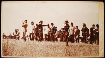 1895 Ferenc József látogatása Kolozsváron 3,5 db feliratozott fotó. Agyagdomb Zentelke felett, a ref...