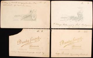 1895 Ferenc József látogatása Kolozsváron 3,5 db feliratozott fotó. Agyagdomb Zentelke felett, a ref...