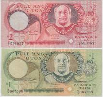 Tonga 1995. 1P + 2P T:III Tonga 1995. 1 Pa'anga + 2 Pa'anga C:F