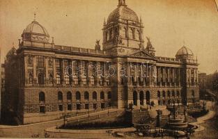 Woerl's: Prag und Umgebung. Útikönyv. Prag, cca 1900. Térképpel / with map