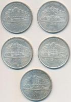 1993. 200Ft Ag "MNB" (5x) T:2-
Adamo F13