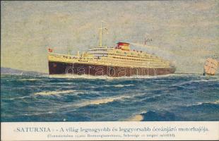 MS Saturnia, Cosulich Line Trieste